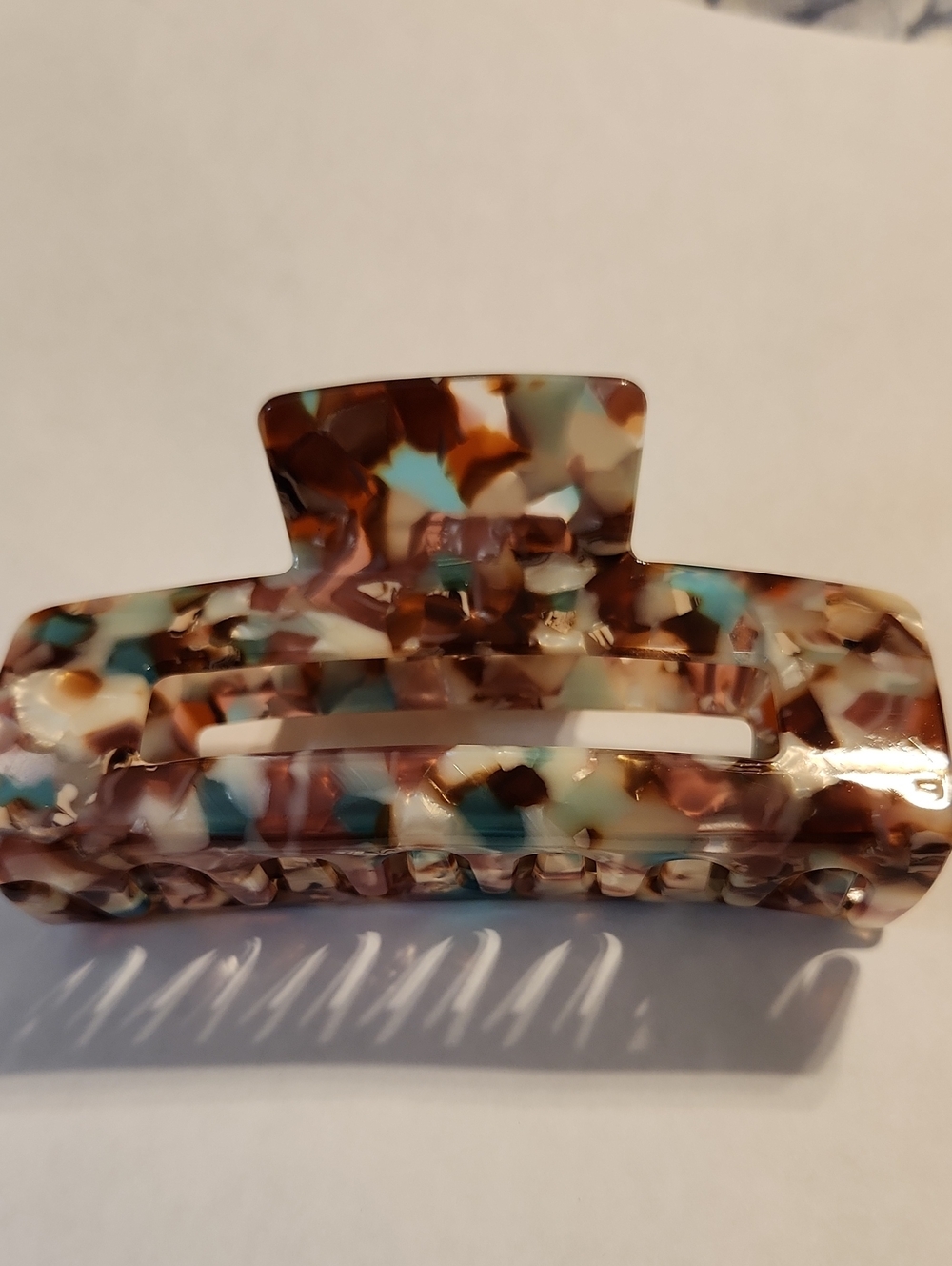 NWOT Acetate Hair Clip 4 inches